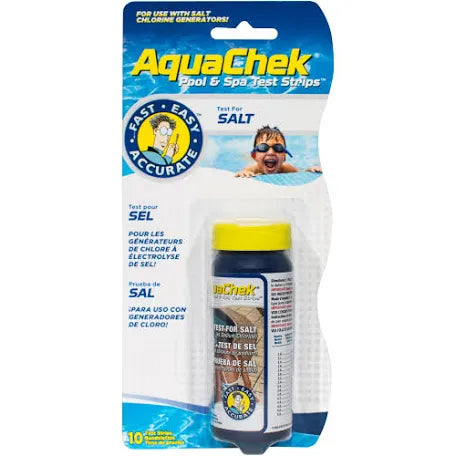 Aquacheck Salt Test Strips.